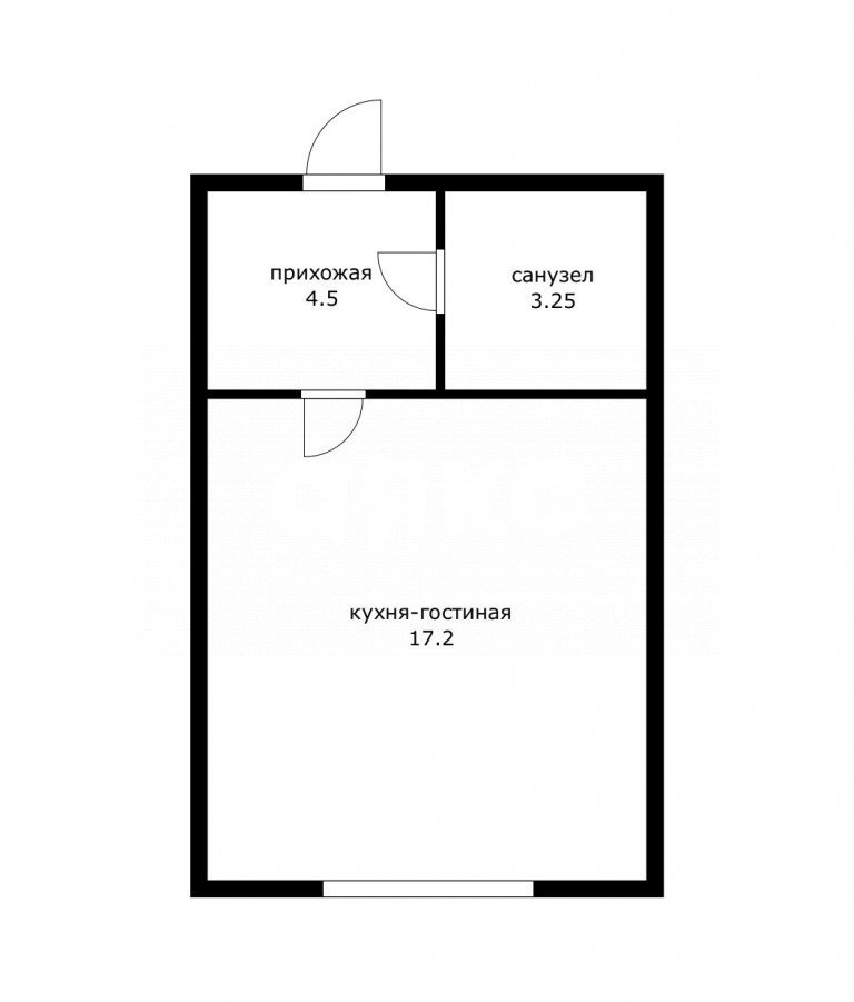 Фото №42: Студия 24 м² - Одинцово, жилой комплекс Одинцово-1, ул. Берёзовая, 6к2