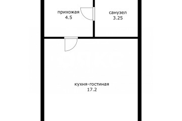 Фото №5: Студия 24 м² - Одинцово, мкр. жилой комплекс Одинцово-1, ул. Берёзовая, 6к2