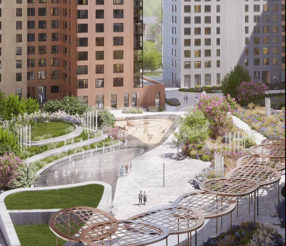 Фото №10: 3-комнатная квартира 66 м² - Москва, ЖК Скай Гарден, пр-д Строительный, 9