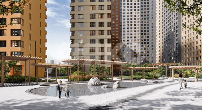 Фото №12: 3-комнатная квартира 66 м² - Москва, ЖК Скай Гарден, пр-д Строительный, 9