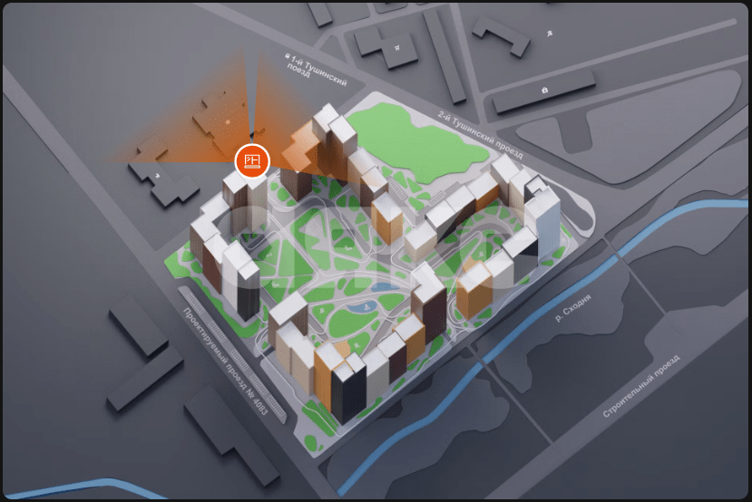 Фото №7: 3-комнатная квартира 66 м² - Москва, ЖК Скай Гарден, пр-д Строительный, 9