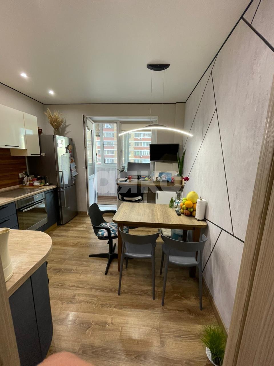 Фото №4: 2-комнатная квартира 61 м² - Раменское, Солнечный, ул. Лучистая, 2