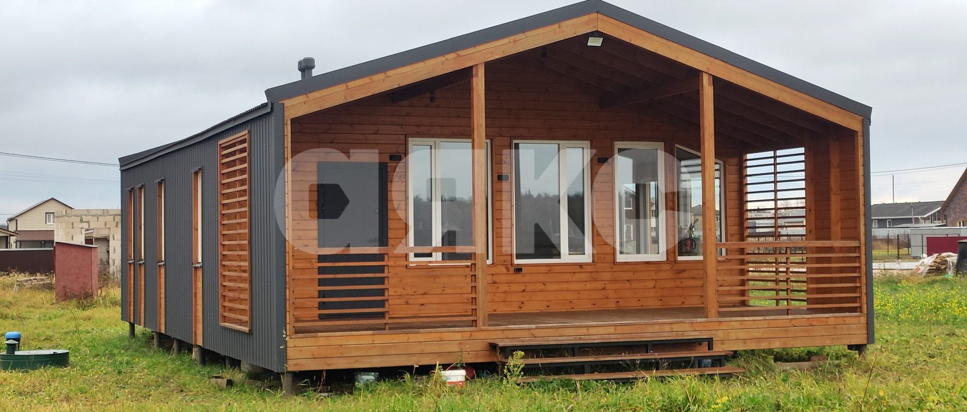 Фото №1: Дом 72 м² + 6 сот. - КП Усадьба Глебово, ул. Моцарта