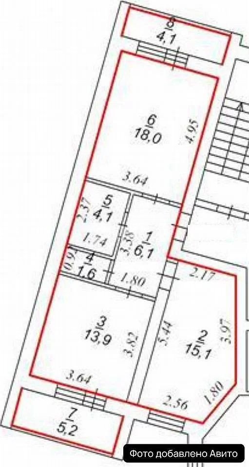 Фото №8: 2-комнатная квартира 58 м² - Ростов-на-Дону, жилой комплекс Измаильский Парк, пер. Измаильский, 41