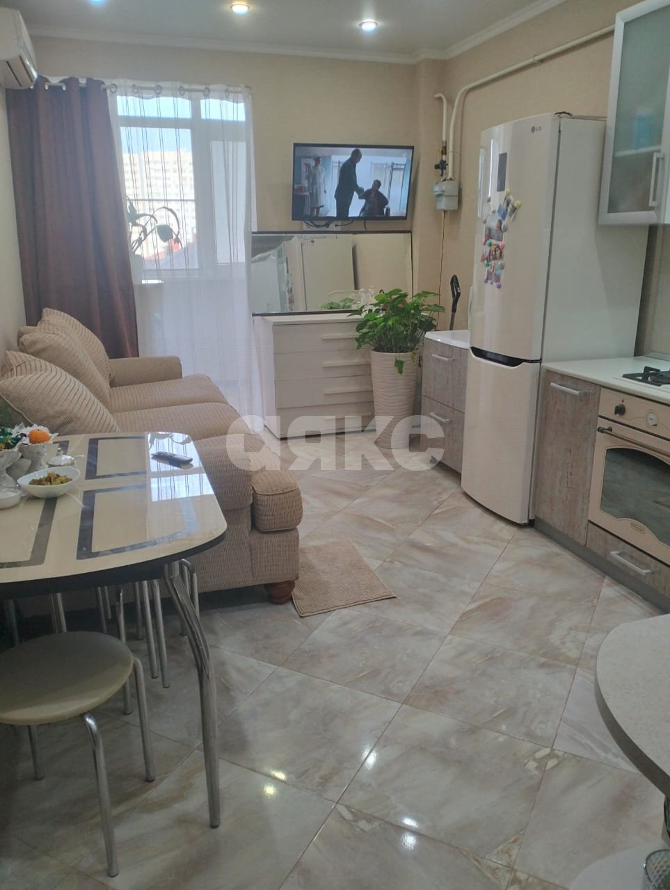 Фото №1: 1-комнатная квартира 50 м² - Анапа, пер. Спасский, 16