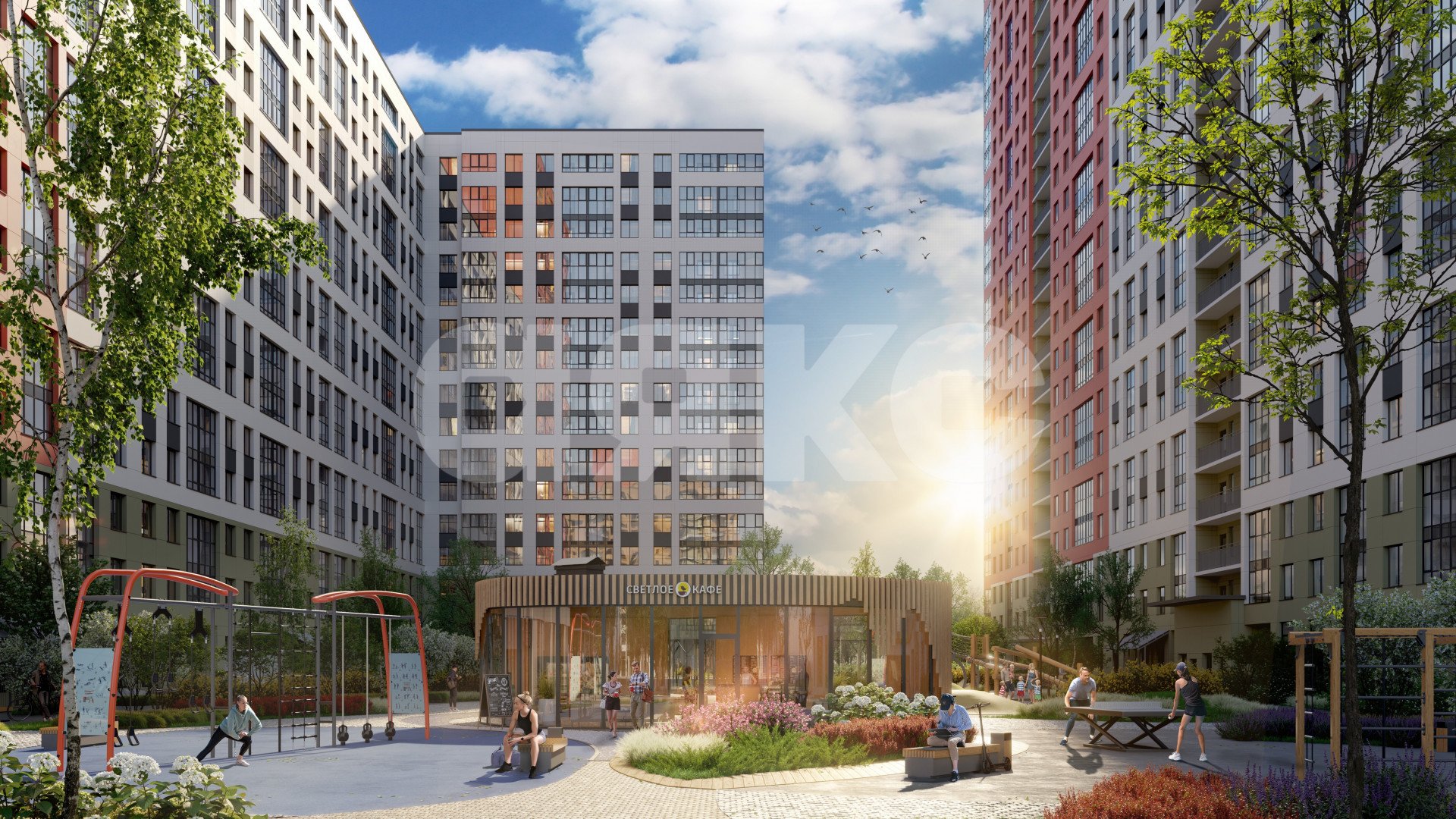 Фото №2: Студия 28 м² - Москва, ЖК Светлый Мир Станция Л, к8