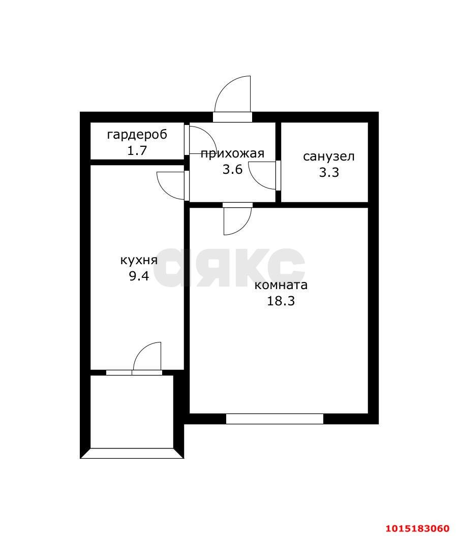 Фото №11: 1-комнатная квартира 40 м² - Краснодар, 40 лет Победы, ул. Коллективная, 45