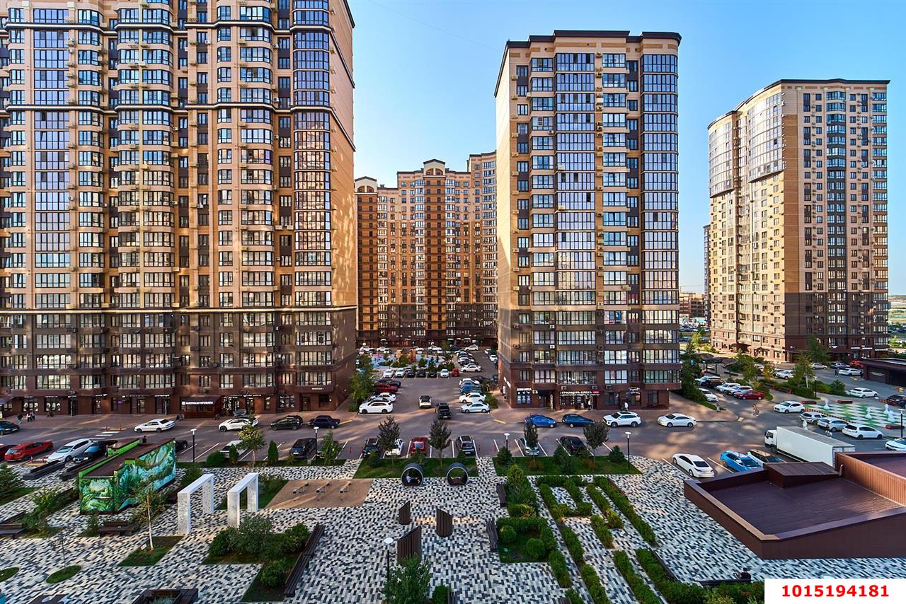 Фото №1: 2-комнатная квартира 59 м² - Краснодар, Прикубанский внутригородской округ, мкр. Достояние, ул. Конгрессная, 33