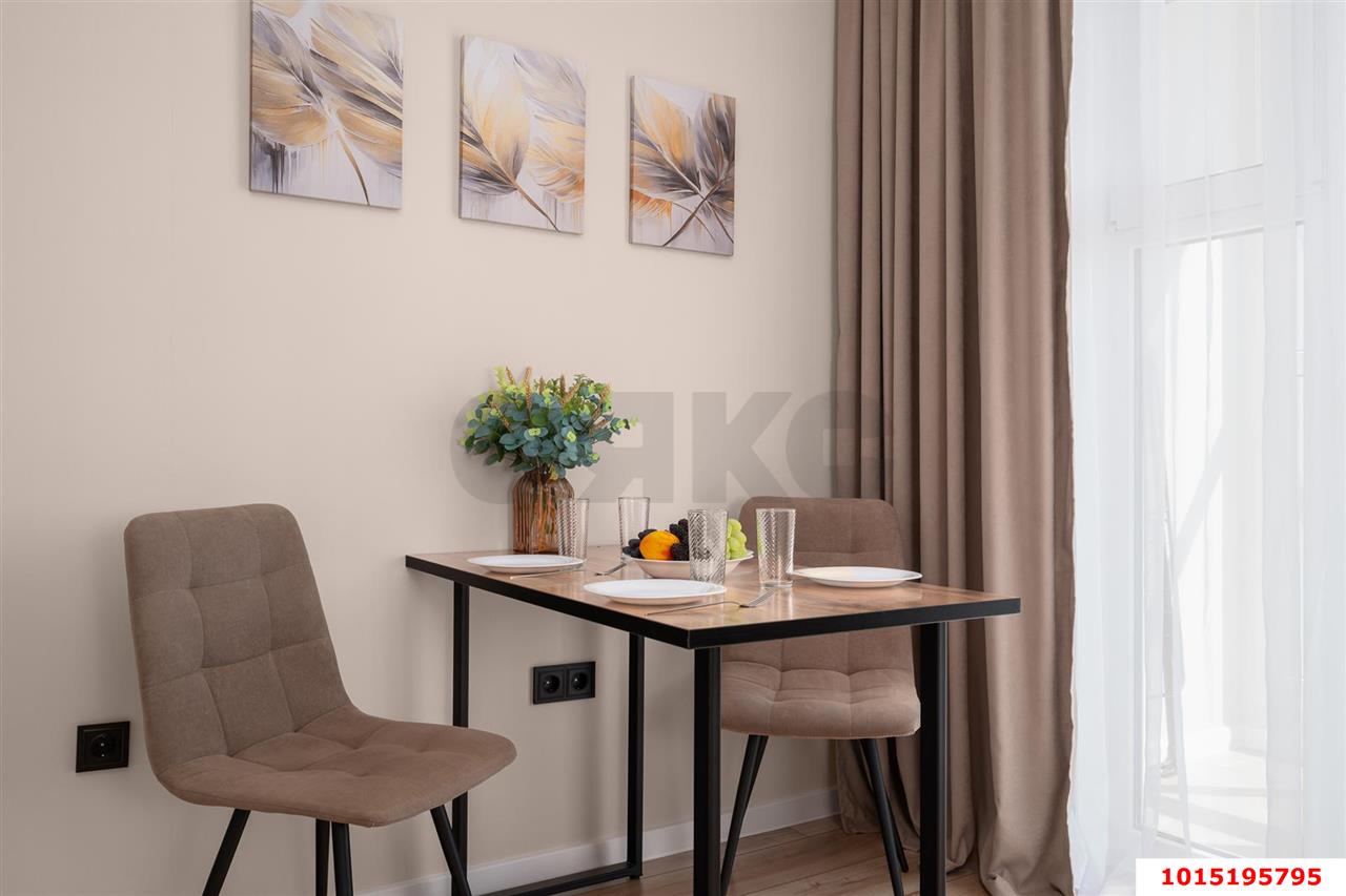 Фото №8: 1-комнатная квартира 37 м² - Краснодар, Прикубанский внутригородской округ, мкр. жилой комплекс Архитектор, ул. Наставников, 14