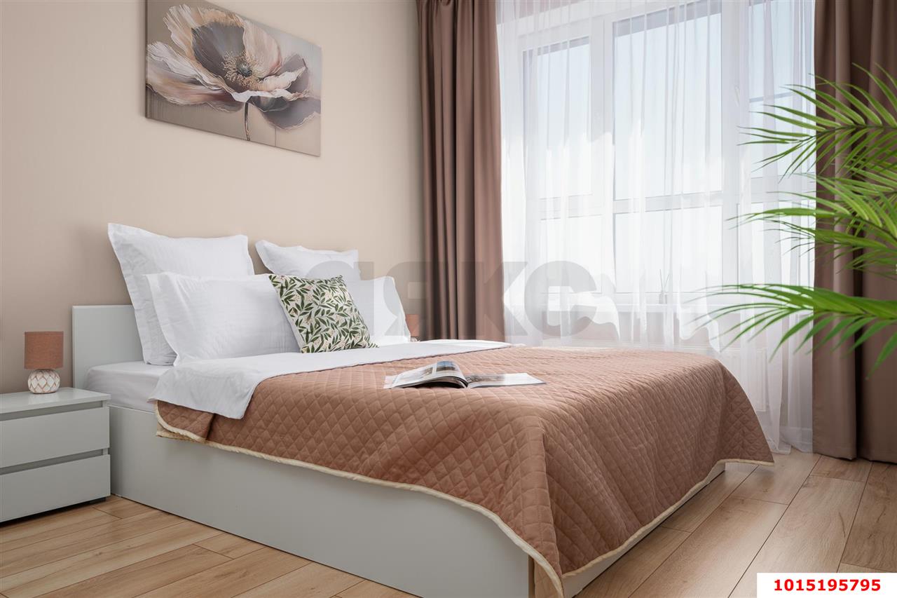 Фото №1: 1-комнатная квартира 37 м² - Краснодар, Прикубанский внутригородской округ, мкр. жилой комплекс Архитектор, ул. Наставников, 14