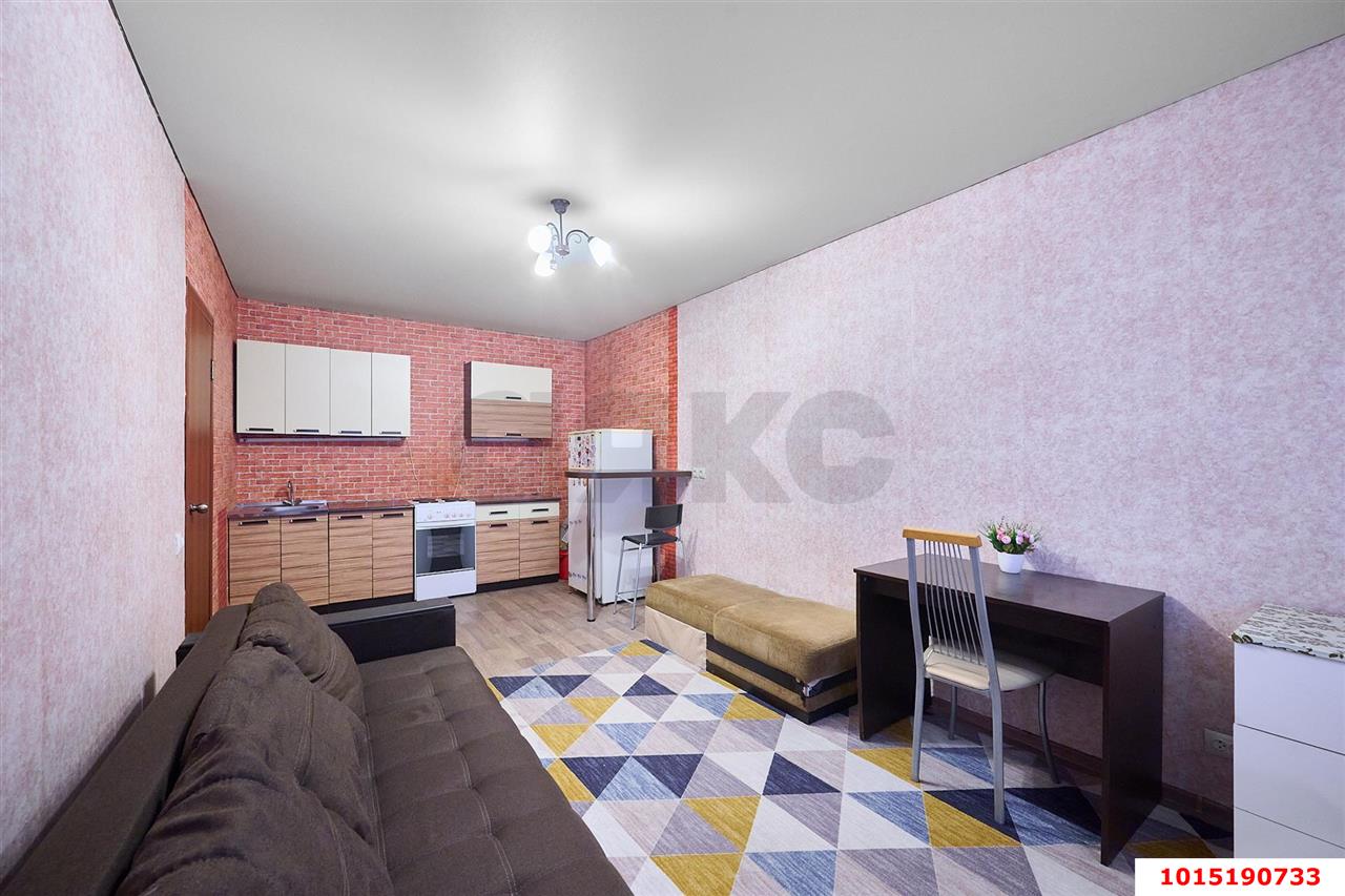 Фото №1: Студия 27 м² - Краснодар, Прикубанский внутригородской округ, мкр. Музыкальный, ул. имени И.И. Дунаевского, 22Б