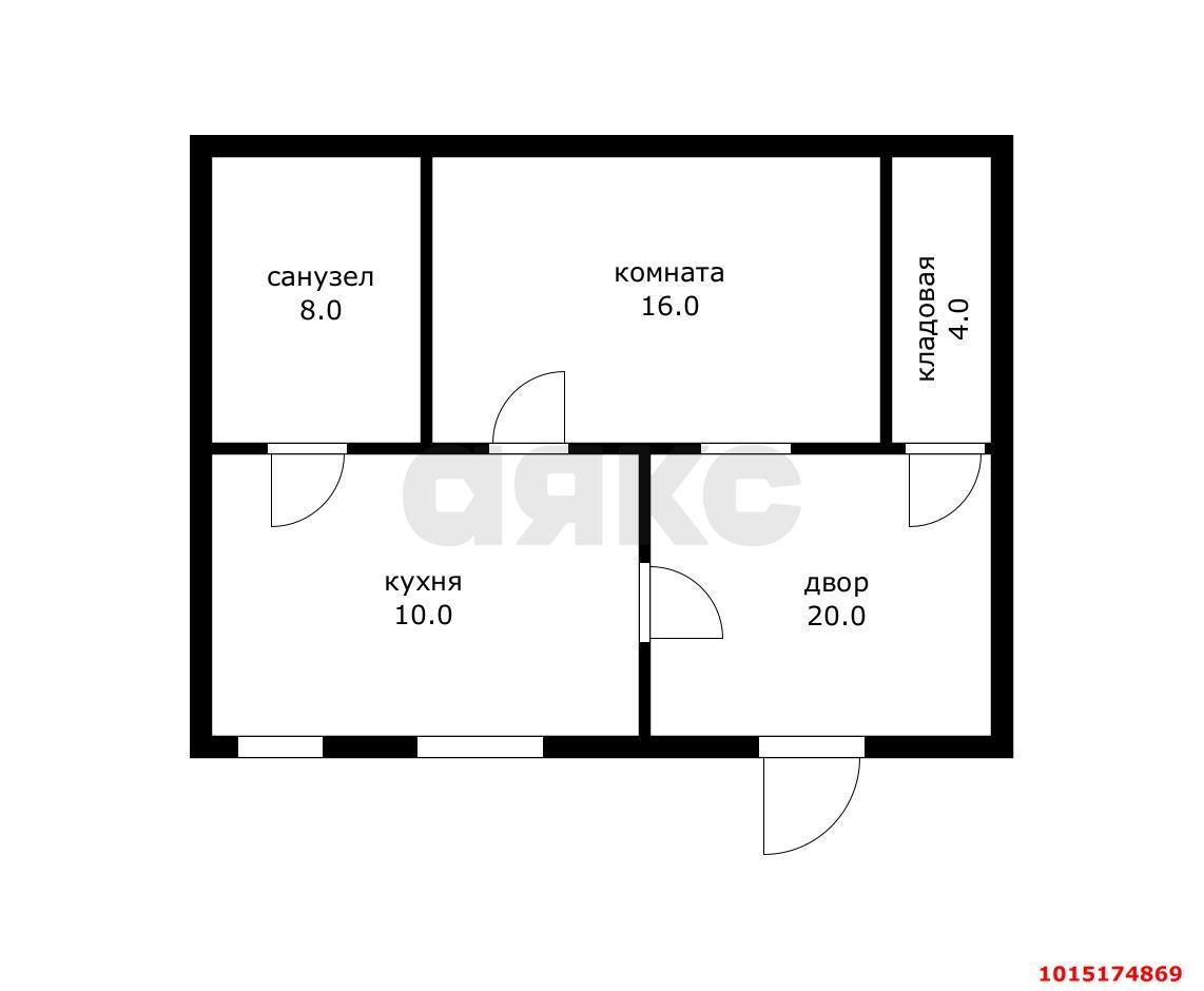 Фото №18: Часть дома 58 м² + 1 сот. - Краснодар, мкр. Западный внутригородской округ, ул. Рашпилевская, 231