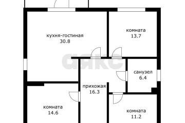 Фото №1: Дом 108 м² - Старокорсунская, п. коттеджный  Усадьба Виктория, ул. Владимирская, 66