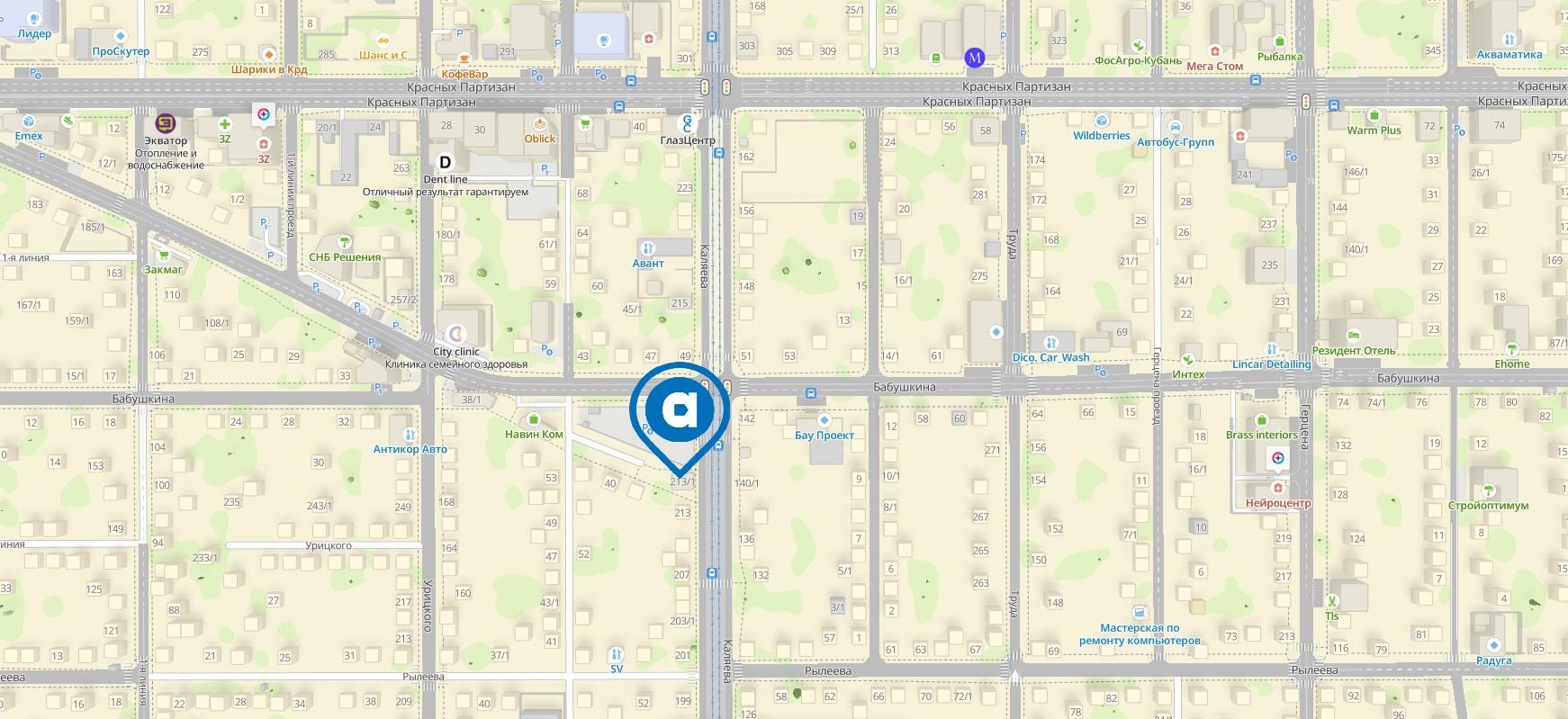 Фото №2: Коммерция 79 м² - Краснодар, Западный внутригородской округ, мкр. Фестивальный, ул. Каляева, 213/1