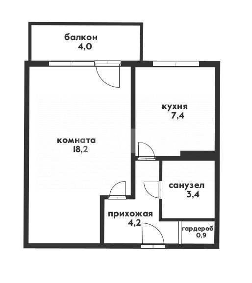 Фото №9: 1-комнатная квартира 34 м² - Геленджик, ул. Нахимова, 6