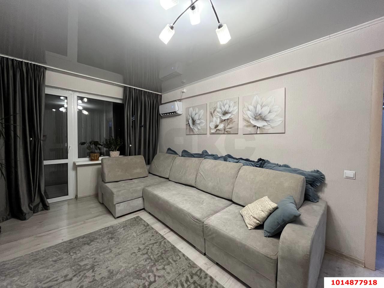 Фото №2: 3-комнатная квартира 61 м² - Краснодар, Центральный внутригородской округ, мкр. Завод Измерительных Приборов, ул. Курчатова, 12