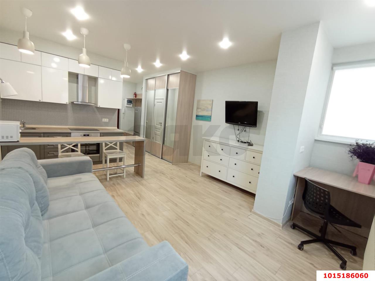 Фото №3: Студия 29 м² - Краснодар, жилой комплекс Бауинвест, ул. имени 40-летия Победы, 184к3