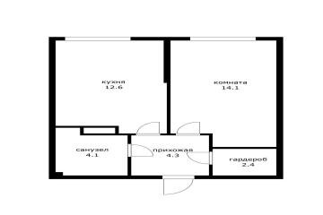 Фото №1: 1-комнатная квартира 37 м² - Краснодар, мкр. Догма Парк, ул. Марины Цветаевой, 7к3