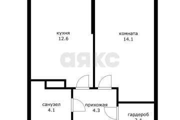 Фото №1: 1-комнатная квартира 37 м² - Краснодар, мкр. Догма Парк, ул. Марины Цветаевой, 7к3
