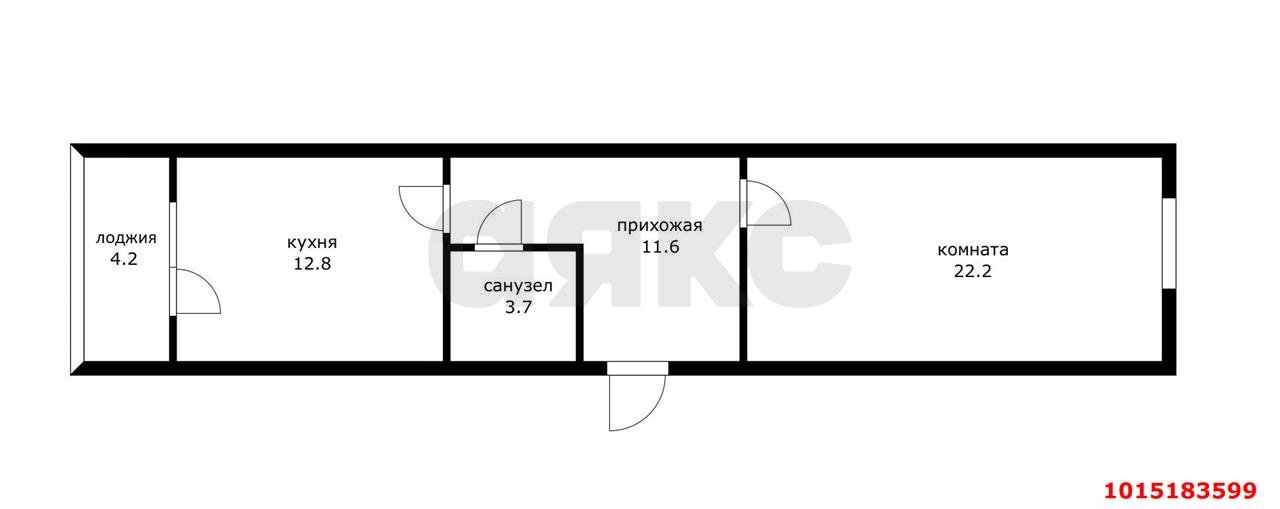 Фото №20: 1-комнатная квартира 54 м² - Краснодар, жилой комплекс Империал, ул. Бородинская, 137к2