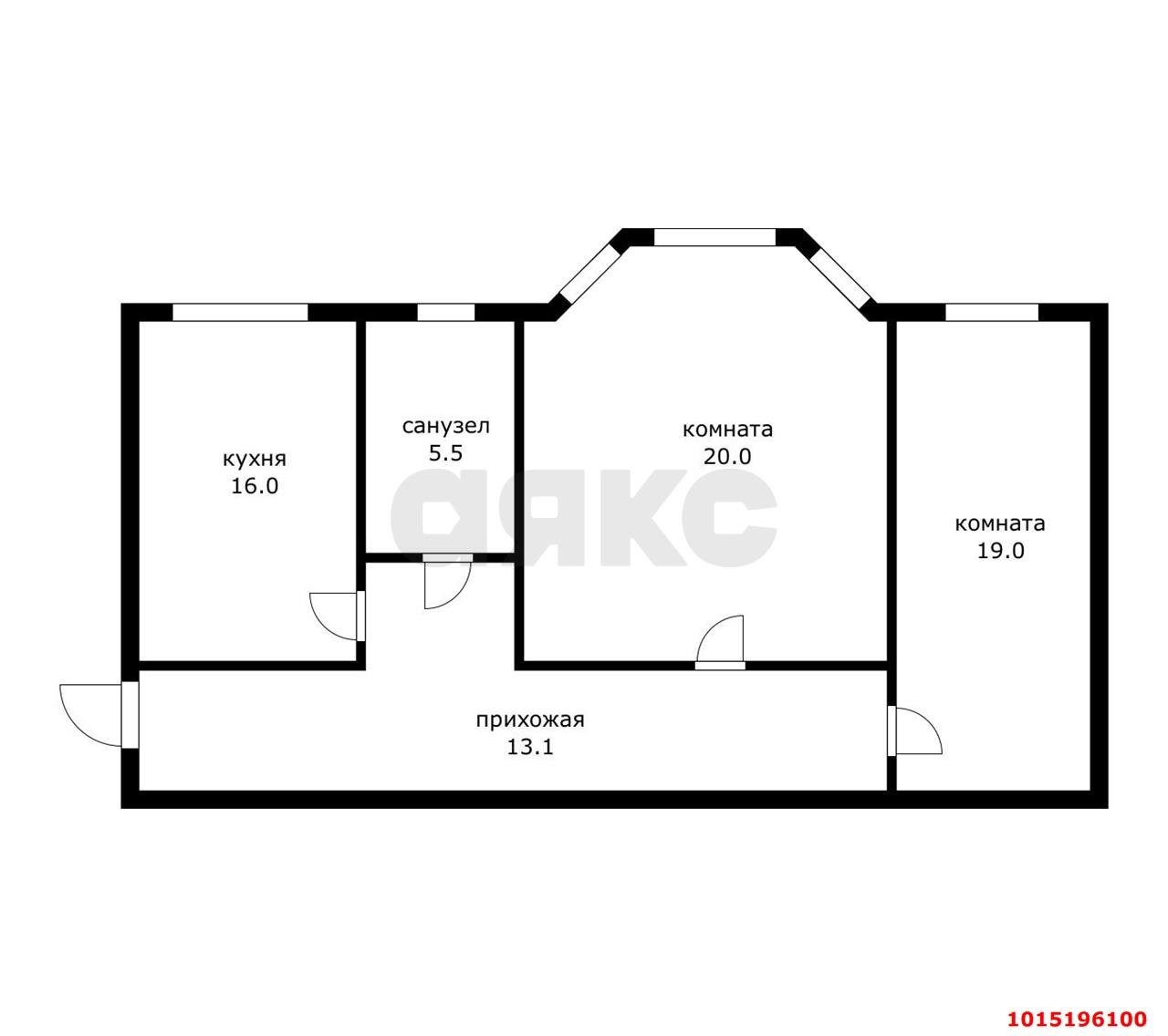 Фото №10: 2-комнатная квартира 73 м² - Краснодар, Сады Калинина, ул. Артёмовская, 5