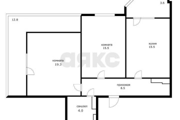 Фото №2: 2-комнатная квартира 62 м² - Краснодар, мкр. жилой комплекс Ural, ул. Уральская, 87/7