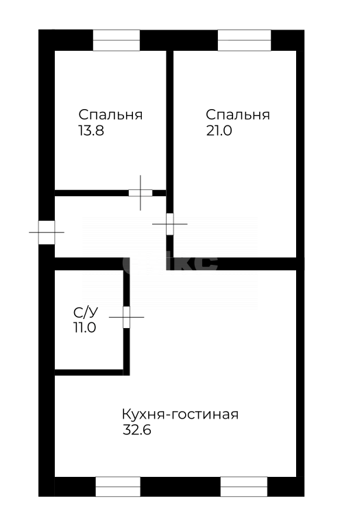Фото №10: 3-комнатная квартира 79 м² - Москва, Тверской, пер. 2-й Волконский, 12
