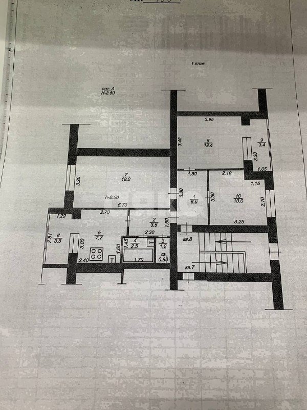 Фото №17: 3-комнатная квартира 62 м² - Кореновск, 2-й квартал, ул. Щорса, 67