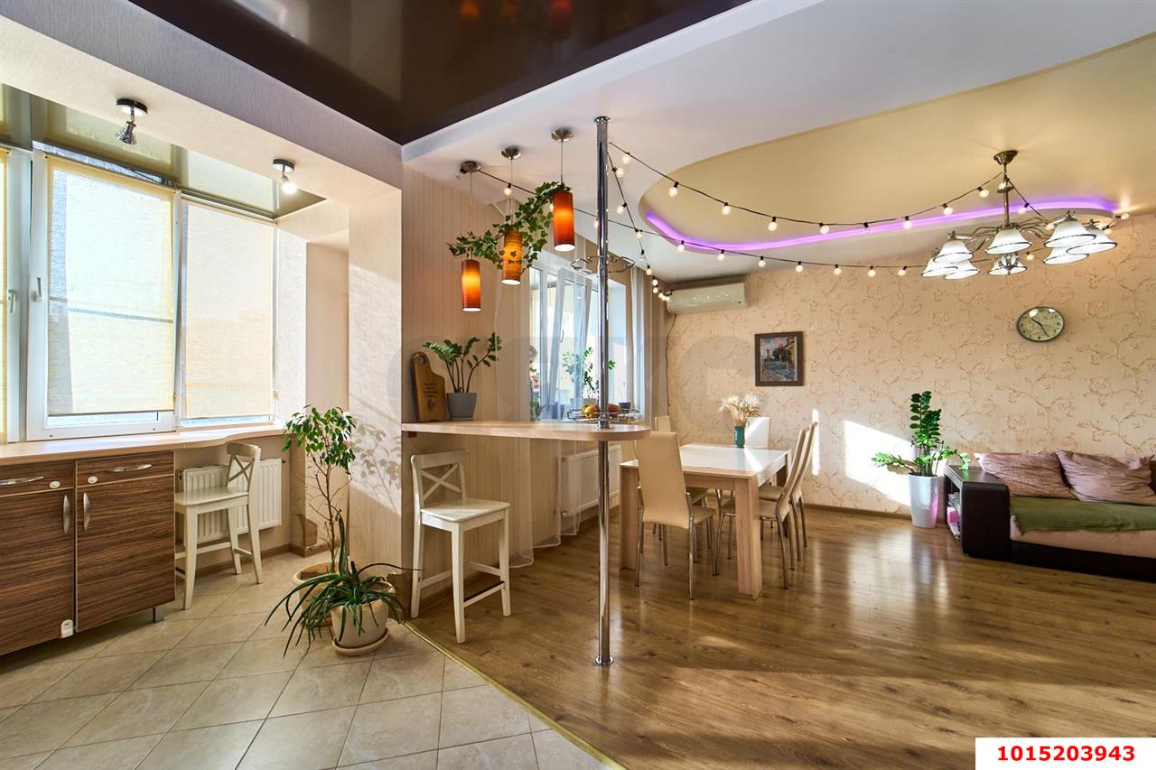 Фото №4: 2-комнатная квартира 91 м² - Краснодар, Музыкальный, ул. имени Сергея Есенина, 84