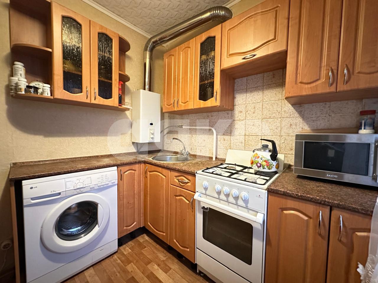 Фото №1: 1-комнатная квартира 32 м² - Тула, Пролетарский территориальный округ, ул. Калинина, 20к1