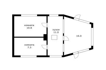 Фото №5: Дом 42 м² - Октябрь, мкр. Прикубанский внутригородской округ, ул. Мичурина, 164