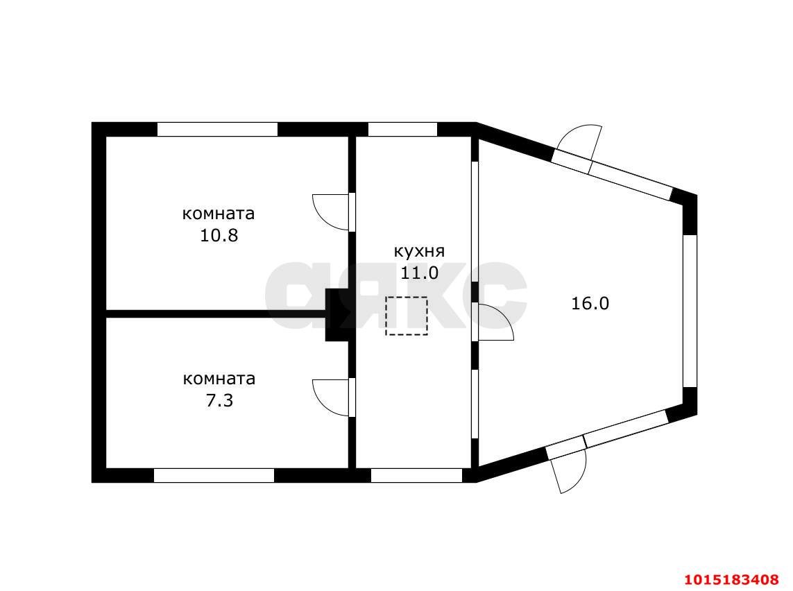 Фото №5: Дом 42 м² + 6 сот. - Октябрь, мкр. Прикубанский внутригородской округ, ул. Мичурина, 164