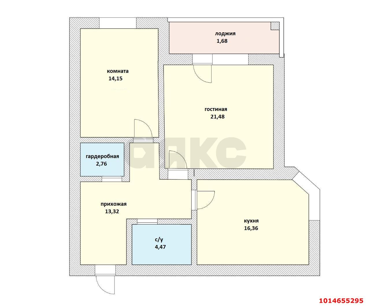 Фото №12: 2-комнатная квартира 73 м² - Краснодар, Фестивальный, ул. Гаражная, 81/9
