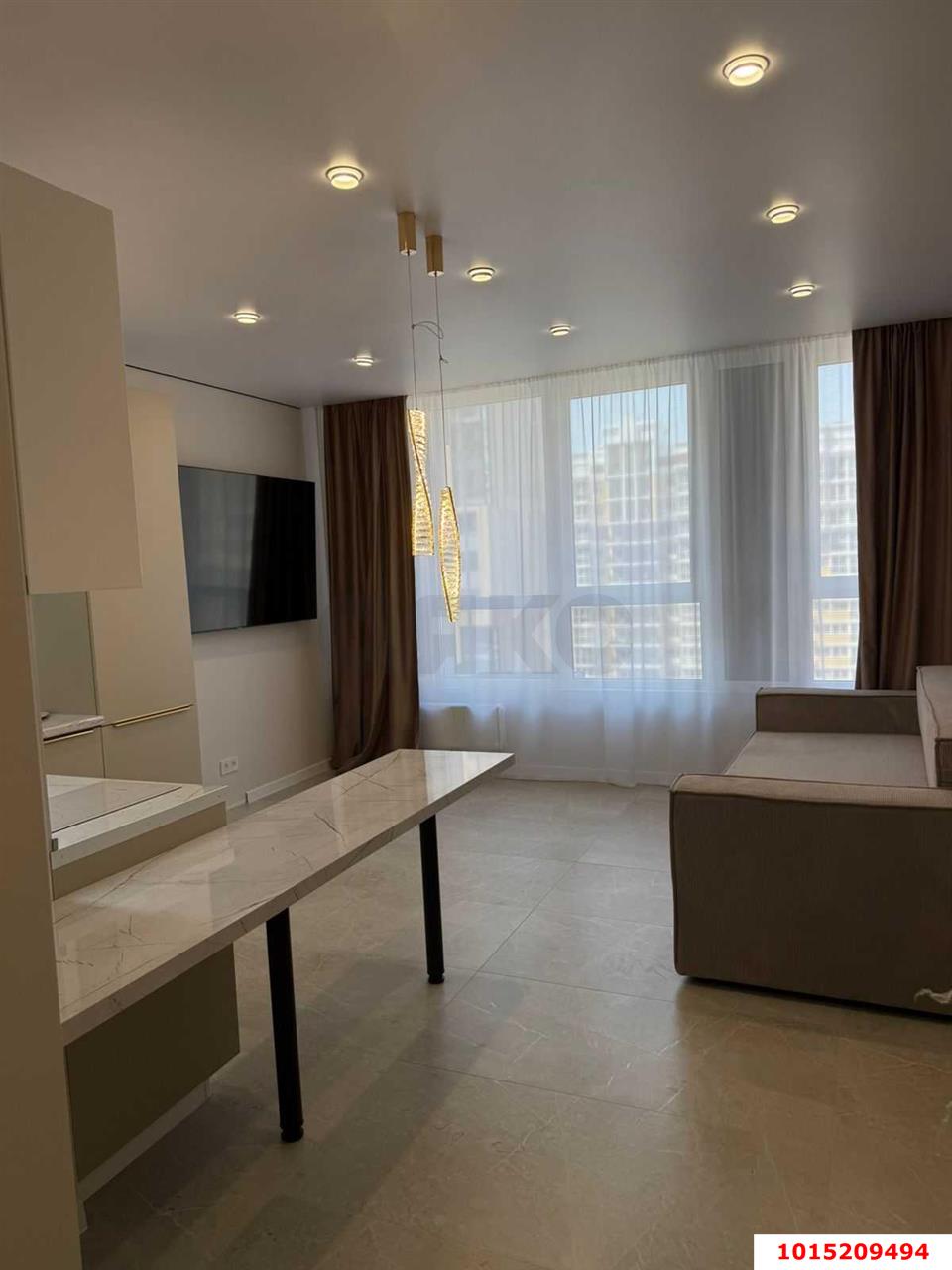 Фото №2: 1-комнатная квартира 28 м² - Краснодар, ЖК Все Свои Вип, ул. Колхозная, 5/2