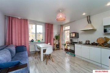 Фото №1: 2-комнатная квартира 56 м² - Краснодар, мкр. жилой комплекс Европа-Сити, ул. Византийская, 11