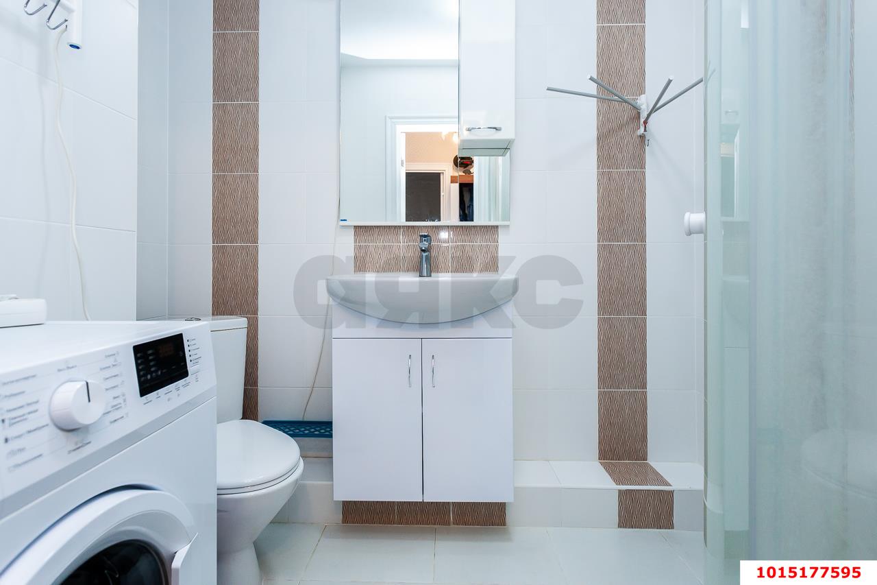 Фото №12: 1-комнатная квартира 32 м² - Краснодар, Прикубанский внутригородской округ, отделение № 2 Агрофирмы Солнечная, мкр. жилой комплекс Движение, ул. Западный Обход, 38/1к1