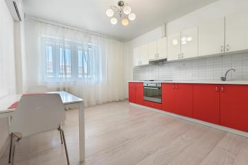 Фото №1: 1-комнатная квартира 45 м² - Краснодар, мкр. Солнечный, ул. Архитектора Петина, 18/3