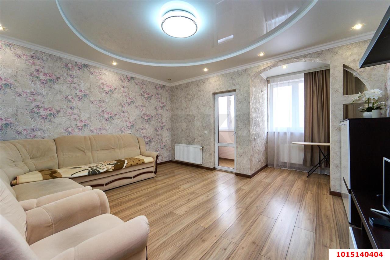 Фото №6: 2-комнатная квартира <span class="whitespace-nowrap">74 м²</span>, <span class="whitespace-nowrap">5/24 эт.</span> - Краснодар, Прикубанский внутригородской округ, ЖК Кубанский, мкр. Завод Измерительных Приборов, ул. Зиповская, 34к1
