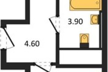 Фото №1: 1-комнатная квартира 42 м² - Краснодар, мкр. Прикубанский внутригородской округ, 