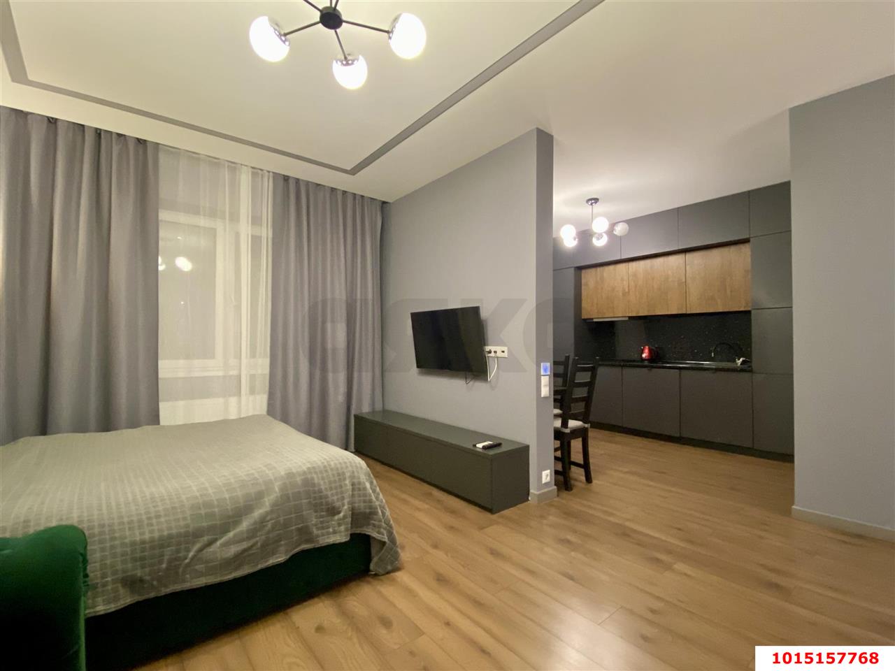 Фото №6: 1-комнатная квартира 42 м² - Краснодар, Прикубанский внутригородской округ, мкр. жилой комплекс Красная площадь, ул. Кореновская, 57к1