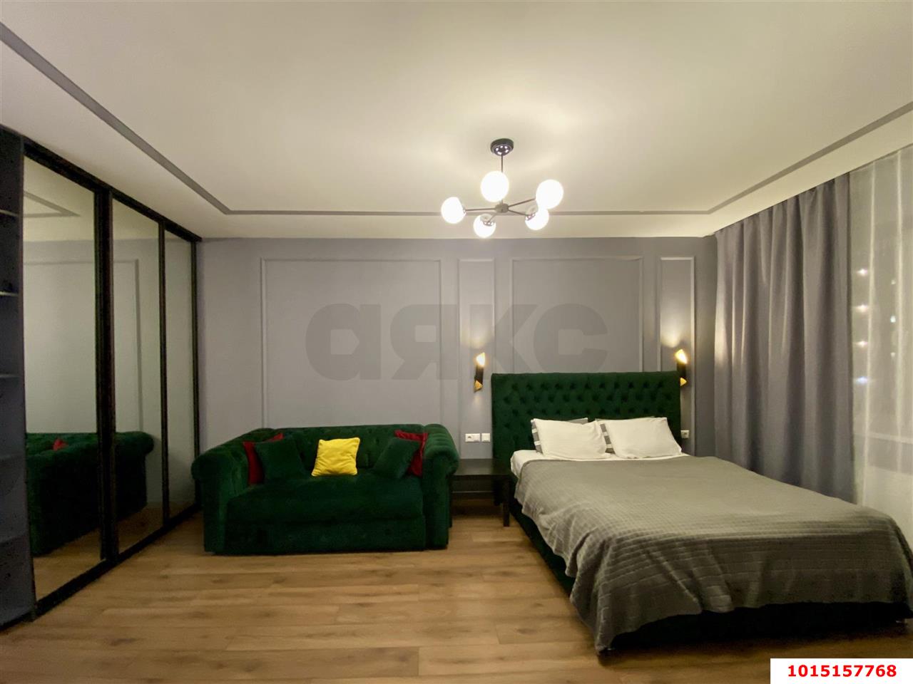 Фото №4: 1-комнатная квартира 42 м² - Краснодар, Прикубанский внутригородской округ, мкр. жилой комплекс Красная площадь, ул. Кореновская, 57к1