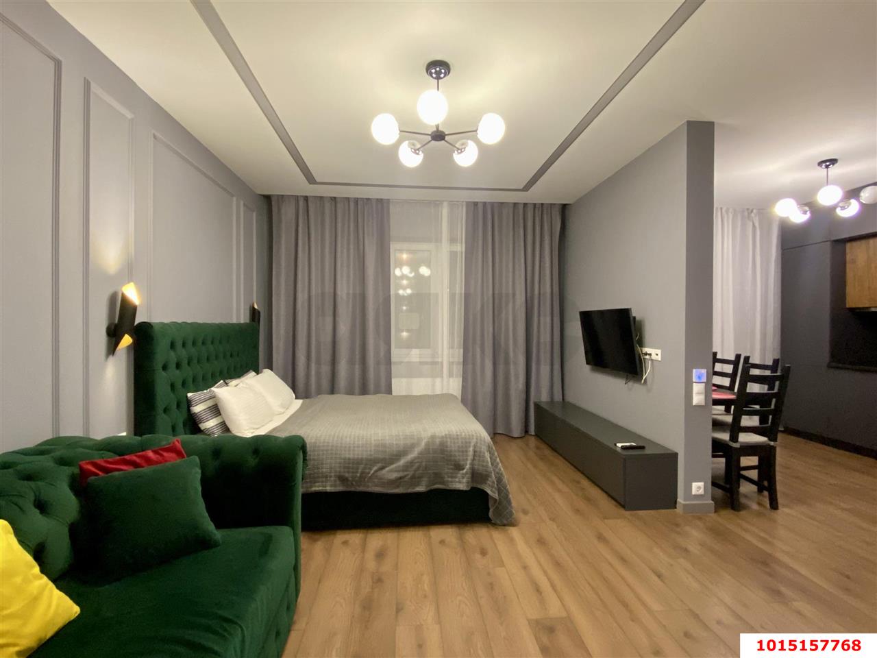 Фото №1: 1-комнатная квартира 42 м² - Краснодар, Прикубанский внутригородской округ, мкр. жилой комплекс Красная площадь, ул. Кореновская, 57к1