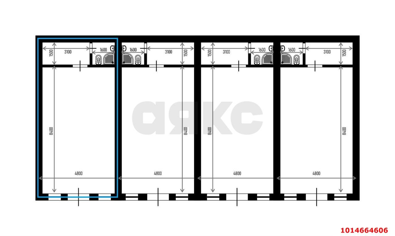 Фото №7: Коммерция 48 м² - Краснодар, мкр. Западный внутригородской округ, ул. Котовского, 78/1
