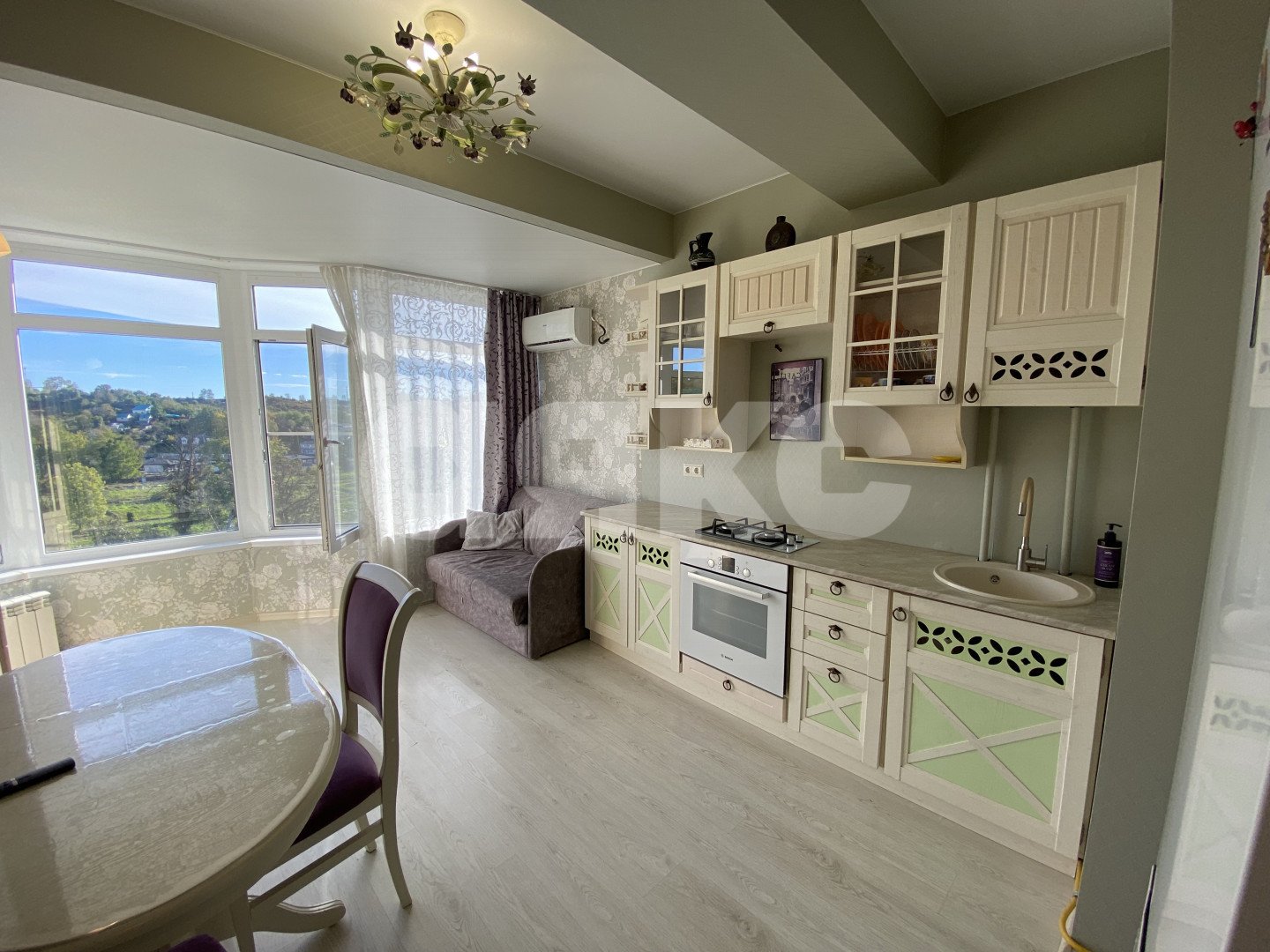 Фото №2: 3-комнатная квартира 42 м² - Орёл-Изумруд, Адлерский, ул. Банановая, 9/2