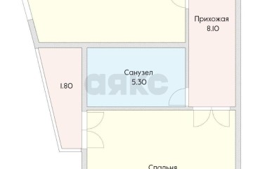 Фото №2: 1-комнатная квартира 47 м² - Краснодар, мкр. жилой комплекс Сказка Град, ул. имени В.Н. Мачуги, 166к1