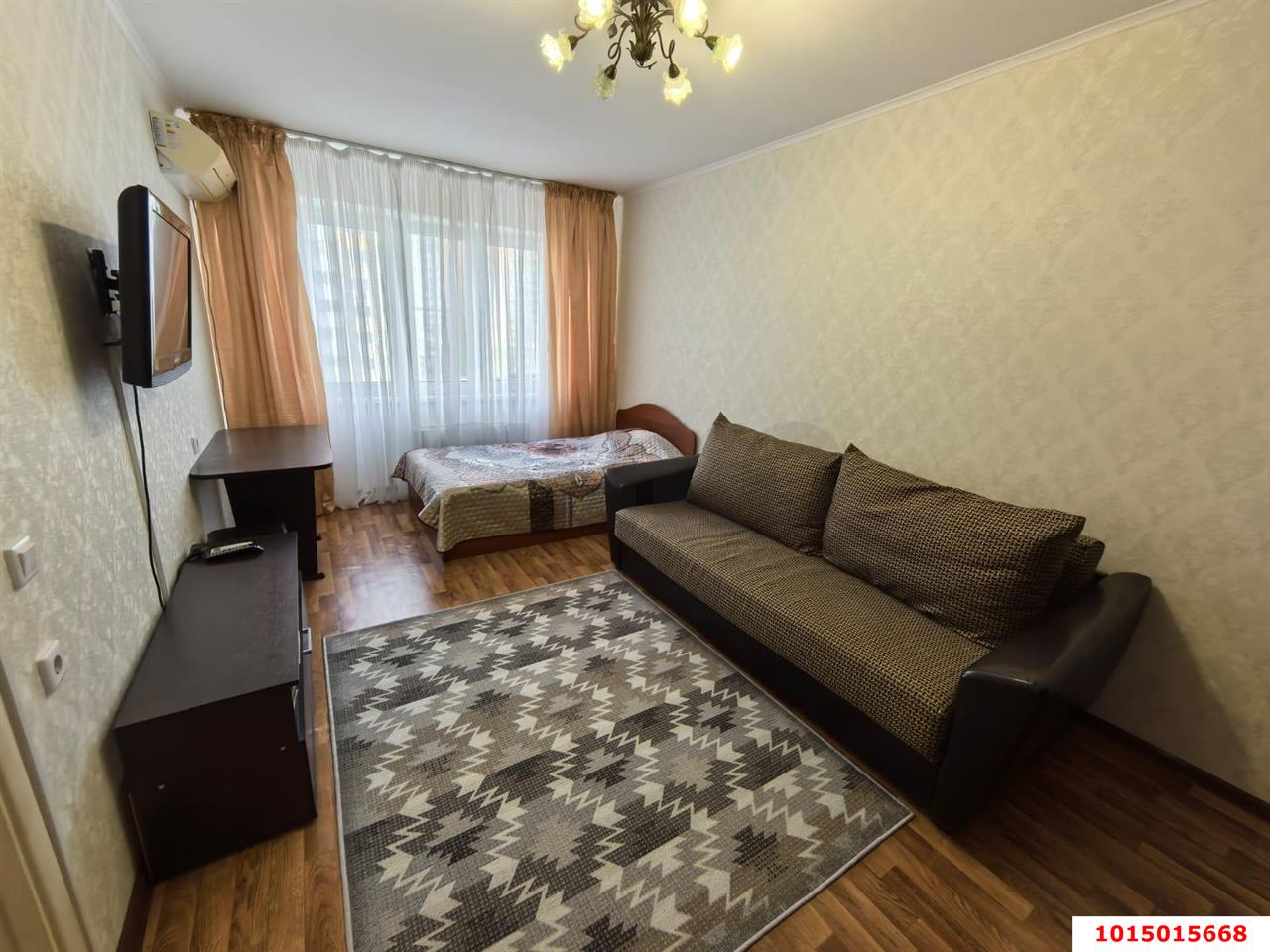 Фото №1: 1-комнатная квартира 38 м² - Краснодар, Почтовый, ул. имени Валерия Гассия, 10