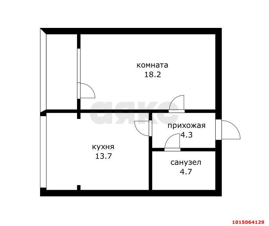 Фото №2: 1-комнатная квартира 40 м² - Краснодар, Восточно-Кругликовский, ул. им. Героя Яцкова И.В., 8
