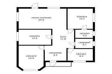 Фото №5: Дом 104 м² - Козет, ул. Солнечная, 18