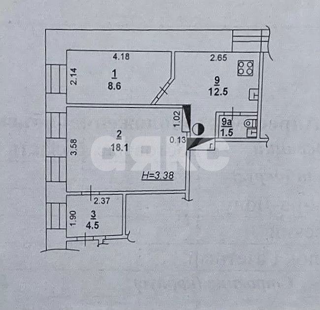 Фото №19: 2-комнатная квартира 46 м² - Ростов-на-Дону, Кировский, пер. Газетный, 68