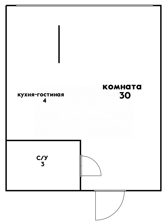 Фото №10: 1-комнатная квартира 37 м² - Геленджик, жилой комплекс Акватория, ул. Крымская, 3к4